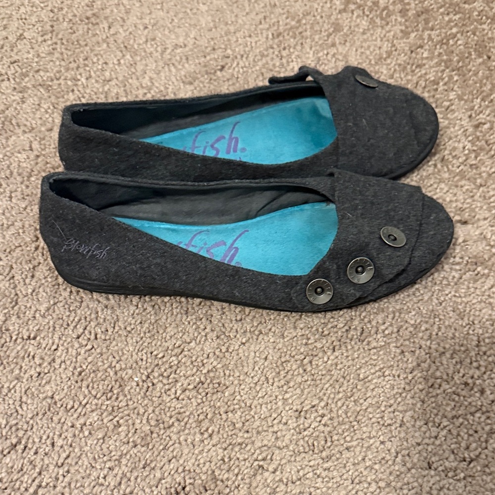 Blowfish Charcoal Gray Loafers - Picture 2 of 3